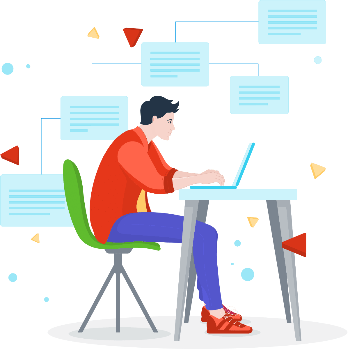 پسر-با-لپ تاپ-نور